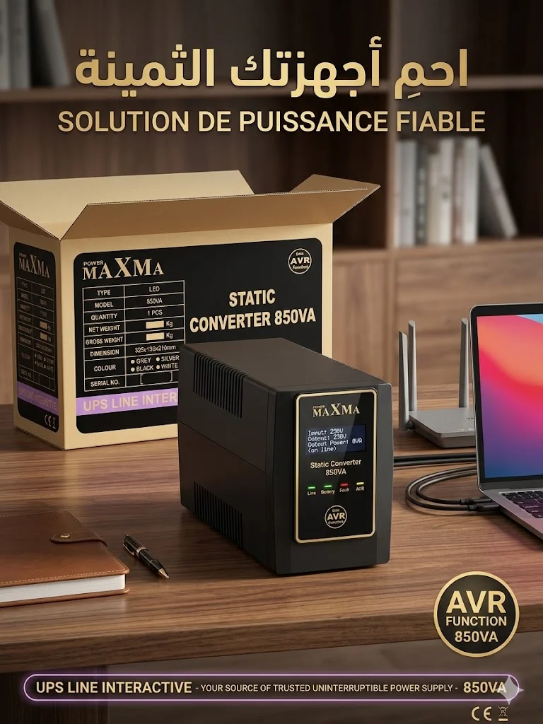 MAXMA UPS 850VA Line Interactive