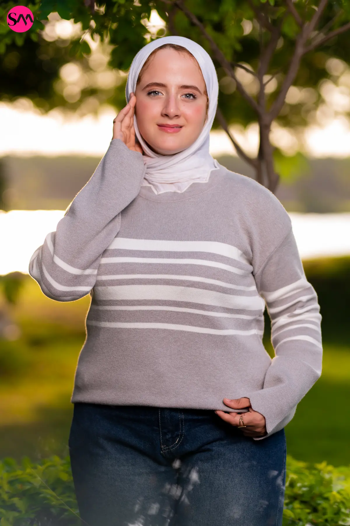 بلوزة مقلم فسطونة - صورة المنتج 7